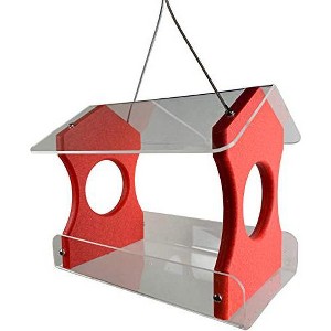 JCS Wildlife Recycled Poly Lumber Hanging Bird Feeder - 1 of 4