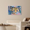 Art Remedy Relaxing Cheetah Tropical Jungle Animals Wall Art Framed - 2 of 4