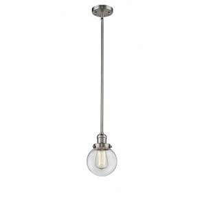 Beacon - 1 Light Mini Pendant In Industrial Style-9.5 Inches Tall and 6 Inches Wide - 1 of 1