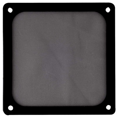 SilverStone Technology   Black Plastic Ultra Fine Fan Filter with Magnet for 120mm Case Fan air vent