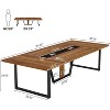 Tribesigns 8FT Conference Table for 10 People for Office Meeting - 3 of 4