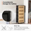 Pellebant Vertical Dresser for Bedroom Storage Tower 5-Drawer Steel Frame Wood Top Easy Pull Non-woven Fabrics Drawer - 4 of 4