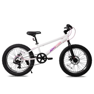 JOYSTAR Fat Tire Mountain Bike for Kids, 20" 7 Speed Kids Bicycle for Boys Girls - 1 of 4