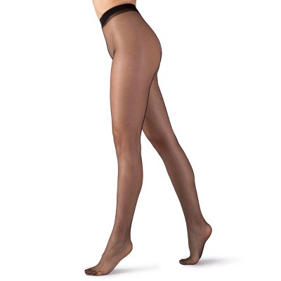 LECHERY Women's Matte Silky Backseam 15 Denier Tights (1 Pair)