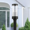 Livex Lighting Hillcrest 3 - Light Post Light in  Textured Black - 2 of 4