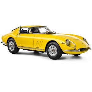 1966 Ferrari 275 GTB/C Modena Yellow Limited Edition to 1000 pieces Worldwide 1/18 Diecast Model Car by CMC - 1 of 4