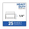 Swingline S.F. 13 Heavy-Duty Staples, 0.25" Leg, 0.5" Crown, Steel, 1,000/Box - 3 of 4