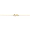 Black Bow Jewelry 0.5mm, 10k Yellow Gold, Box Chain Necklace - 4 of 4