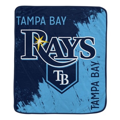 MLB Tampa Bay Rays Painted Plate Ultra Soft Blanket