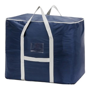 REGALWOVEN Clothing Comforter Closet Organizers Storage Bags with Handles - 1 of 4
