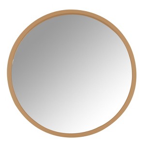 YIYIBYUS Round Bathroom Mirror Cabinet Wall Storage Cabinet Mirror, Gold - 1 of 4