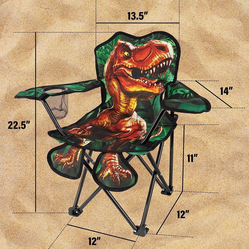 Toy To Enjoy Outdoor Dinosaur Chair for Kids (Ages 5 to 10), 5 of 6