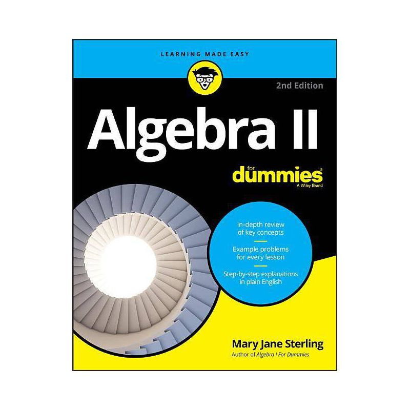 Algebra II for Dummies - 2nd Edition by  Mary Jane Sterling (Paperback), 1 of 2