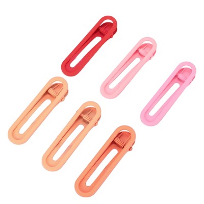 Unique Bargains Women's Classic Fashion Hair Clips 6 Pcs