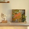SEVOBAL Serving Platters Artisan Wooden Pretty Bird Tray, Vibrant Handcrafted Serving Platter for Entertaining, Multicolored, 14.57"*14.57"*1.57" - 4 of 4