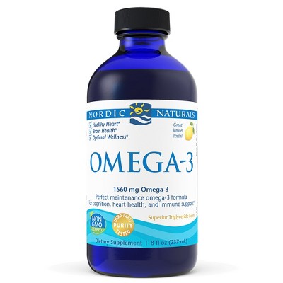 Nordic Naturals Omega-3 Lemon - Cognition, Heart Health, and Immune Support