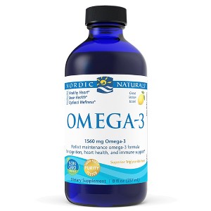 Nordic Naturals Omega-3 Lemon - Cognition, Heart Health, and Immune Support - 1 of 3