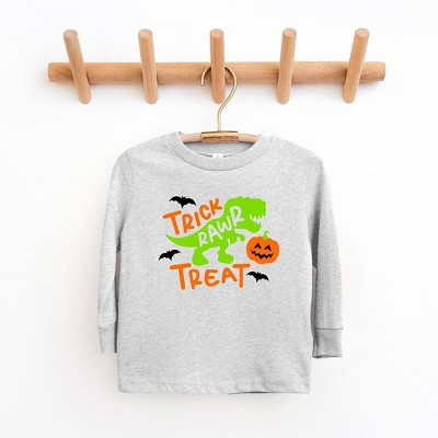 The Juniper Shop Trick Rawr Treat Youth Long Sleeve Tee