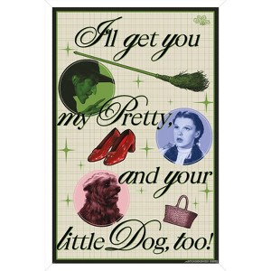 Trends International The Wizard Of Oz - I'll Get You Framed Wall Poster Prints - 1 of 4