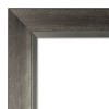 Amanti Art Domus Dark Silver Petite Bevel Wood Bathroom Wall Mirror 27 x 21 in. - image 2 of 4