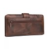 Julia Buxton Heiress Leather Pik-Me-Up Checkbook Keeper & Wallet - 3 of 3