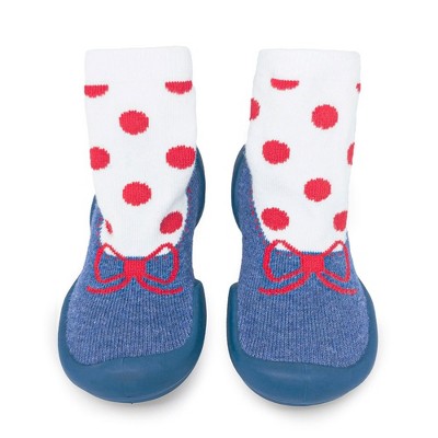 Komuello Toddler Girl Sock Shoes - Snow White