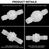 Unique Bargains Plastic Ozone Resistance Non Return Barb Hose Valve - 2 of 4