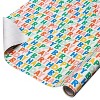 Adult Happy Birthday Shadow Roll Gift Wrap - Spritz™ - 2 of 3