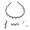 Unique Bargains Women's Cute Toothed Triangular Headbands 1 Pc - 3 of 4