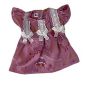 Doll Clothes Superstore Ice Cream Print Dress Fits12 Inch Baby Alive And Little Baby Dolls - 1 of 4