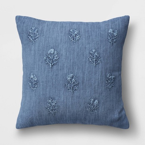 Blue cushions clearance target