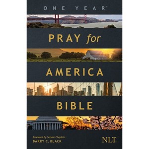 The One Year Pray for America Bible NLT (Softcover) - by  New Living Translation (Paperback) - 1 of 1