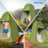 Hrinhom 82.7"H Foldable Camp Sun Shelter,Camping Shower Tent - 4 of 4