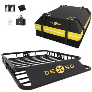 Universal Roof Rack Basket, 200 Lbs Capacity Rooftop Cargo Carrier Basket - 1 of 4