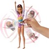 Barbie Gymnastics Playset With Blonde Fashion Doll, Balance Beam, 10+ Accessories & Flip Feature ...