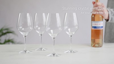 Spiegelau Willsberger White Wine Glasses Set Of 4 - Crystal, Classic  Stemmed, Dishwasher Safe, White Wine Glass Gift Set - 12.9 Oz, Clear :  Target