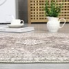 Washable Boho Rug Ultra-Thin Distressed Vintage Rug Low-Pile Floor Carpet Stain Resistant Rugs for Living Room Bedroom Dining Room Office - 4 of 4