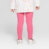 Toddler Girls' Solid Leggings - Cat & Jack™ Dark Pink 18m : Target