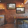 2Piece Vignette Farmhouse, Barn & Pumpkin Wagon Black Framed Wall Art for Living Room, Bedroom Wall Art Print for Home Decor by Billy Jacobs - 2 of 4