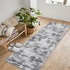 Area Rug Living Room Rug: Washable Modern Abstract Soft Thin Rug Indoor Floor No Slip Stain Resistant Carpet for Bedroom - 2 of 4