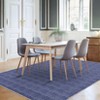 8x10 Living Room Rug Machine Washable Print Braided Large Area Rug Farmhouse Solid Carpet Non-Slip Non-Shedding Thin Indoor Floor Carpet for Office - 3 of 4