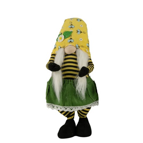 Northlight 10 bumblebee daisy springtime gnome with honey dipper