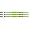 da Vinci FIT Synthetics Student Brush, Synthetic, Acrylic & Tempera, Flat, Series 374, Size 12, Pack of 3 - 2 of 3