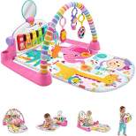Fisher-Price Deluxe Kick & Play Piano Gym Playmat - Pink