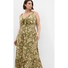 Women's Plus Size Vacay Maxi Dress - print | CITY CHIC - 3 of 4