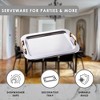 Sol Living Professional Round Platter Serving Tray - 4 of 4