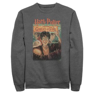 Mens Harry Potter and the Philosopher's Stone Goblet Of Fire Cover Sweatshirt - 1 of 4
