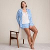 Lands' End Women's Cooling 3 Piece Pajama Set - Long Sleeve Top Cami and Shorts - 4 of 4