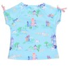 RuffleButts Toddler Girls UPF50+ Active Raglan Bow Shirt - 2 of 2