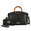 MKF Collection Phoebe Tote Women’s Faux Crocodile-Embossed Vegan Leather with Wristlet Wallet Bag by Mia K - 2 of 4
